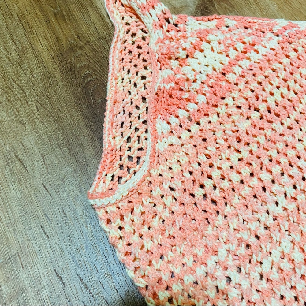 Reusable bag knitted - Picture 2 of 3